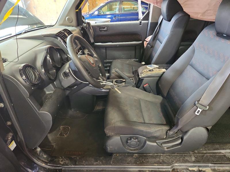 2008 Honda Element VIN 5J6YH18928L008044 COPART salvage auction — ALL OVER, Pa - Reconstructed Clean, sold $250 on 2026-07-09 (photo 7)