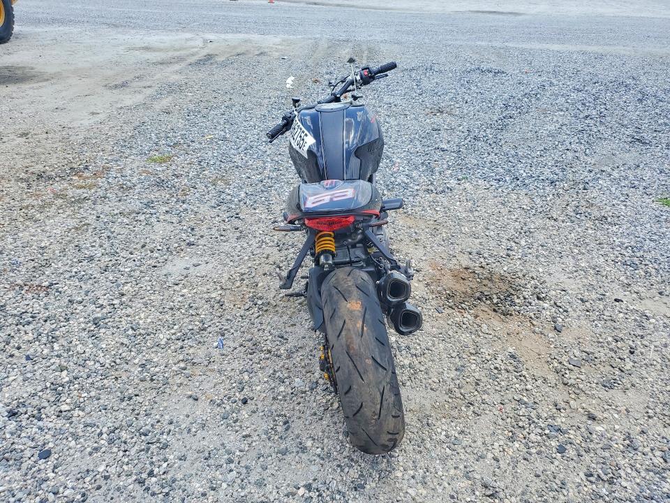 2012 Ducati Monster VIN ZDM1RARR0CB062156 COPART salvage auction — FRONT END, Sc - Cert Of Title-Salvage, sold $525 on 2026-07-29 (photo 4)