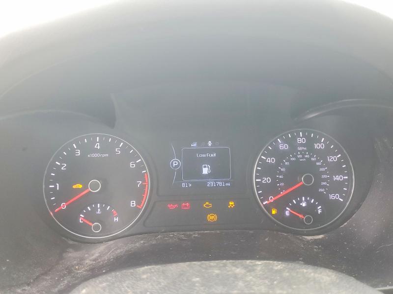 2018 Kia VIN 5XXGU4L35JG265643 COPART salvage auction — FRONT END, Oh - Certificate Of Title, sold $1,650 on 2026-07-31 (photo 9)