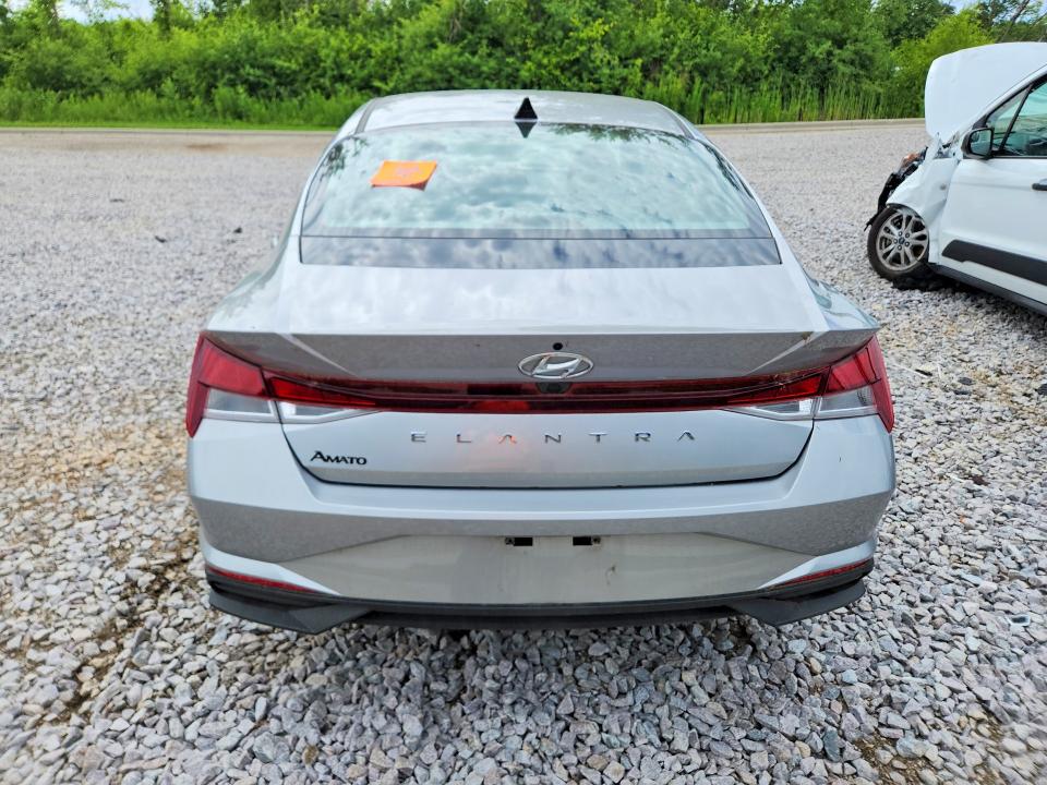 2023 Hyundai Elantra VIN 5NPLS4AG9PH096508 COPART salvage auction — FRONT END, Wi - Junked Vehicle Bill Of Sale, sold $3,300 on 2026-07-08 (photo 6)