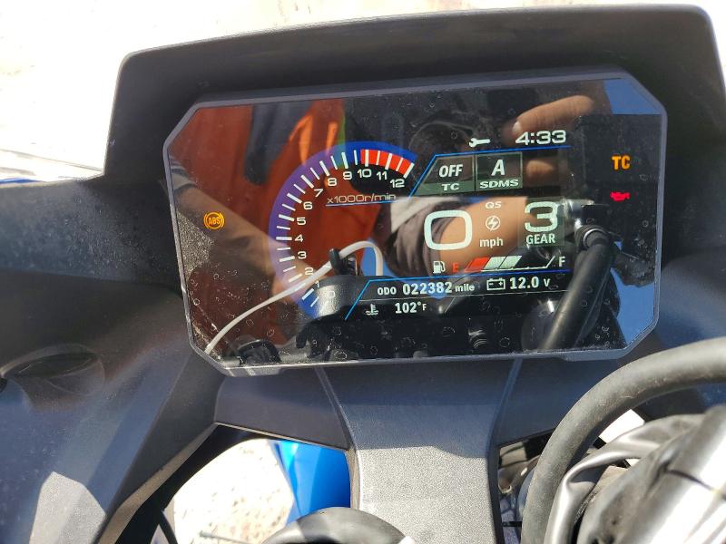 2024 Suzuki Gsx VIN JS1EM13B9R7101212 COPART salvage auction — SIDE, Nv - Salvage Title, sold $1,650 on 2026-07-09 (photo 7)