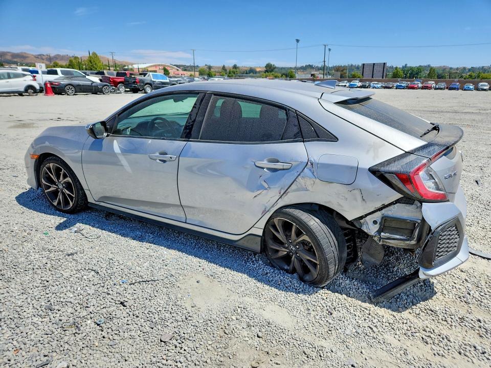 2018 Honda Civic VIN SHHFK7G48JU233146 COPART salvage auction — SIDE, Ca - Salvage Certificate, sold $3,500 on 2026-07-15 (photo 2)