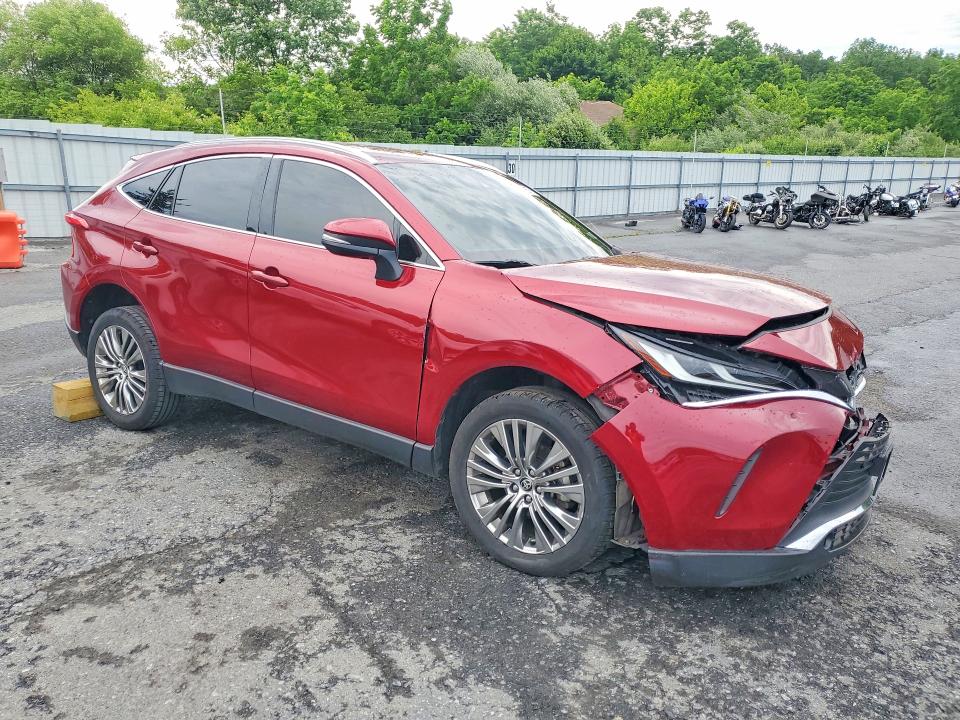 2022 Toyota Venza VIN JTEAAAAH2NJ093225 COPART salvage auction — FRONT END, Pa - Certificate Of Salvage, sold $3,500 on 2026-07-28 (photo 4)