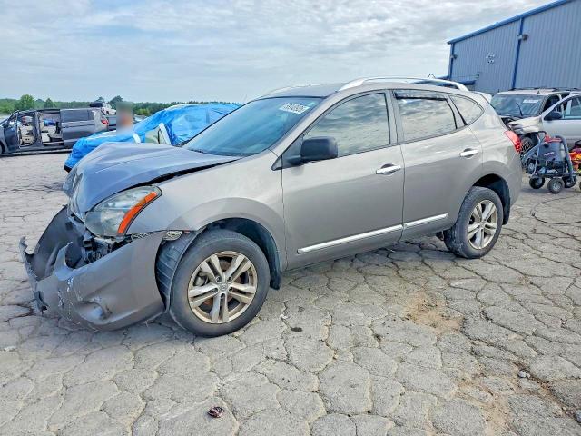2015 Nissan Rogue VIN JN8AS5MT1FW151164 COPART salvage auction — FRONT END, Tn - Salvage Certificate, sold $700 on 2026-07-09 (photo 1)