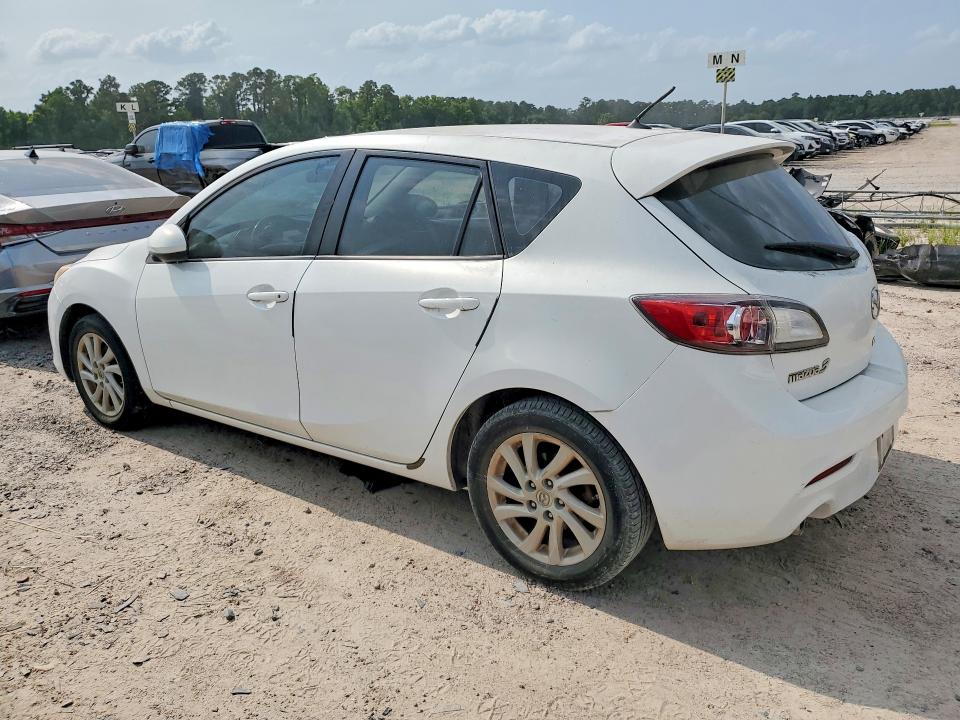 2012 Mazda 3 VIN JM1BL1L83C1569494 COPART salvage auction — WATER/FLOOD, Tx - Salvage Title-Flood Damage, sold $750 on 2026-07-14 (photo 2)