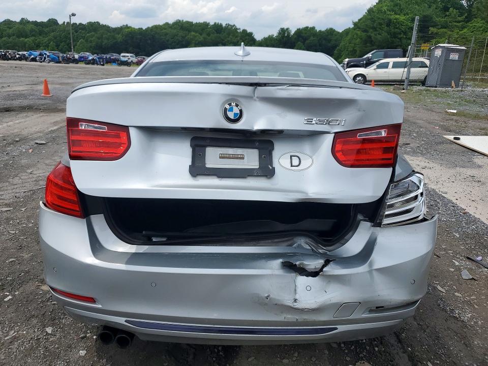 2015 BMW 3 series VIN WBA3A5G55FNN66348 COPART salvage auction — REAR END, Pa - Certificate Of Salvage, sold $275 on 2026-07-23 (photo 6)