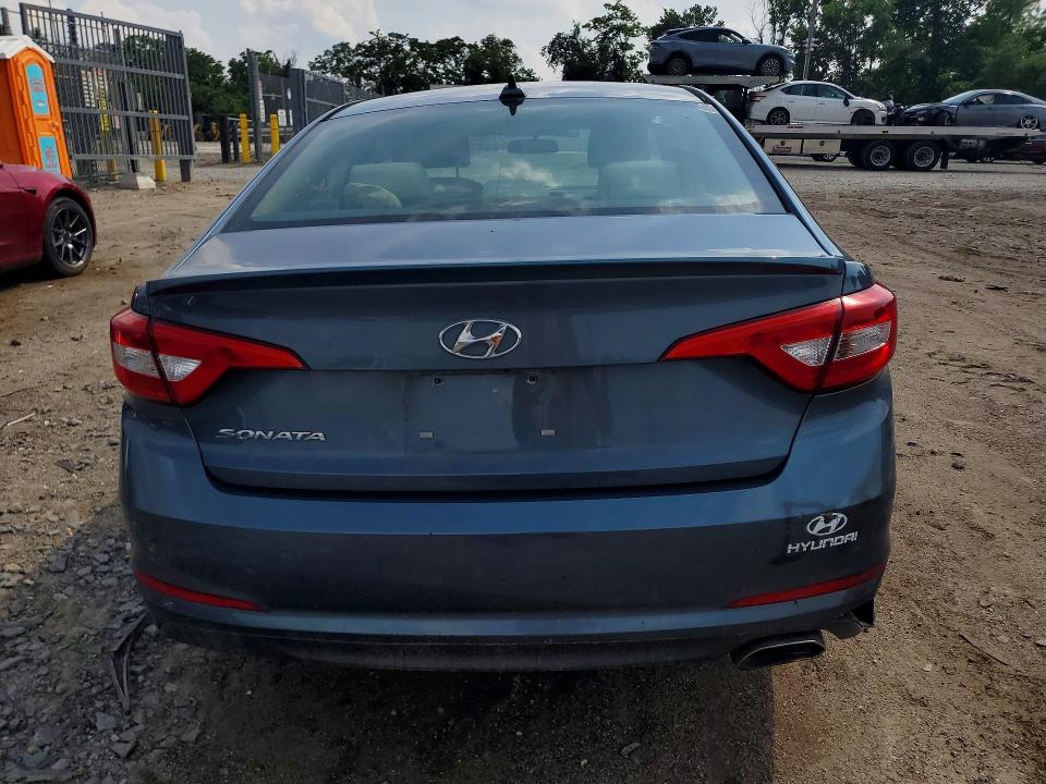 2015 Hyundai Sonata VIN 5NPE24AF7FH144442 COPART salvage auction — SIDE, Md - Certificate Of Title, sold $500 on 2026-07-02 (photo 6)