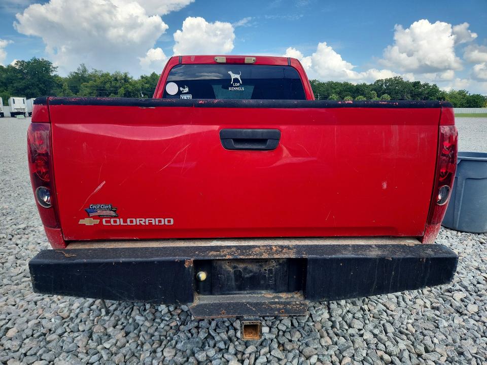 2005 Chevrolet Colorado VIN 1GCDT196958228450 COPART salvage auction — ENGINE BURN, Fl - Cert Of Title Slvg Rebuildable, sold $900 on 2026-07-03 (photo 6)