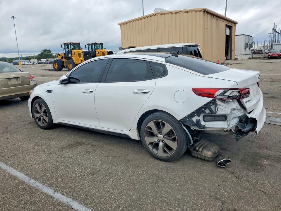2019 Kia Optima VIN 5XXGT4L33KG306789 COPART salvage auction — REAR END, OH - CERT OF TITLE-SALVAGE, sold $2,150 on 2026-07-31 (photo 2)