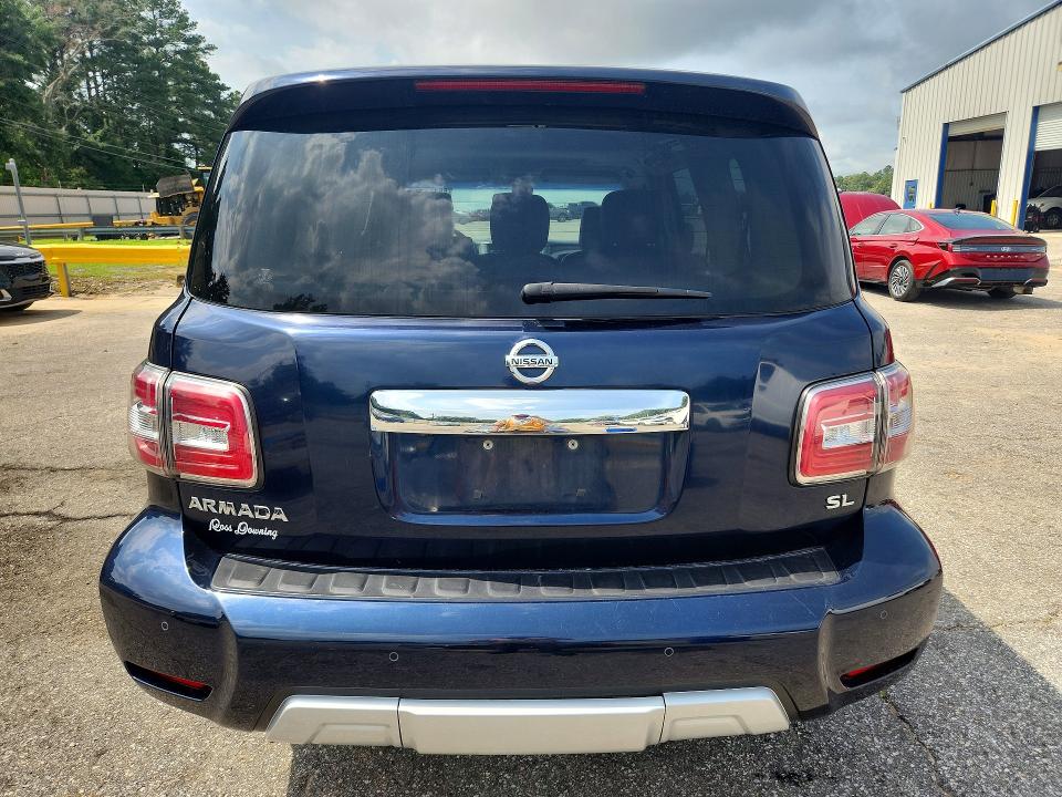 2017 Nissan Armada VIN JN8AY2ND6H9001489 COPART salvage auction — SIDE, Al - Cert Of Title-Salvage Title, sold $4,500 on 2026-07-06 (photo 6)