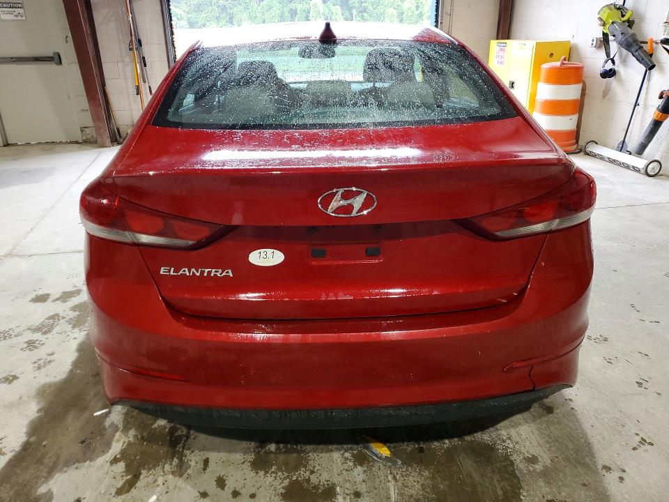 2018 Hyundai VIN KMHD84LF6JU698234 COPART salvage auction — FRONT END, Salvage Title, sold $250 on 2026-07-27 (photo 6)