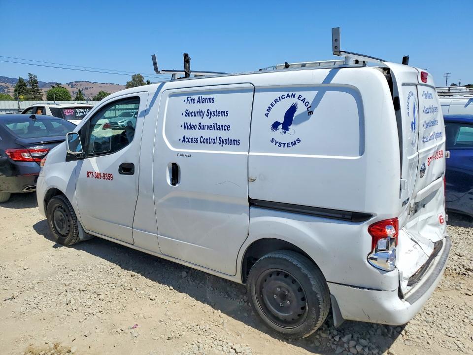 2017 Nissan Nv200 VIN 3N6CM0KN0HK707871 COPART salvage auction — REAR END, Ca - Salvage Certificate, sold $2,600 on 2026-07-08 (photo 2)