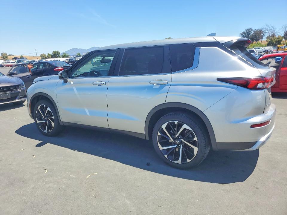 2024 Mitsubishi Outlander VIN JA4J4VA84RZ037968 COPART salvage auction — REAR END, Ca - Salvage Certificate, sold $9,300 on 2026-08-03 (photo 2)