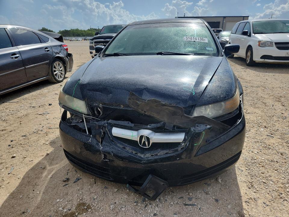 2005 Acura Tl VIN 19UUA66235A082173 COPART salvage auction — FRONT END, Tx - Salvage Vehicle Title, sold $300 on 2026-07-02 (photo 5)