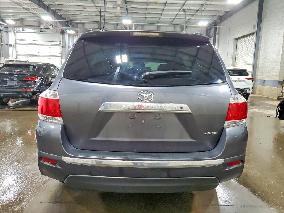 2013 Toyota Highlander VIN 5TDBK3EH0DS248450 COPART salvage auction — FRONT END, Mn - Cert Of Title-Salvage, sold $4,700 on 2026-07-14 (photo 6)