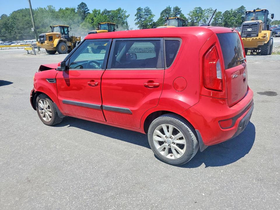 2012 Kia Soul VIN KNDJT2A69C7400208 COPART salvage auction — FRONT END, Nc - Salvage Certificate Of Title, sold $675 on 2026-07-14 (photo 2)