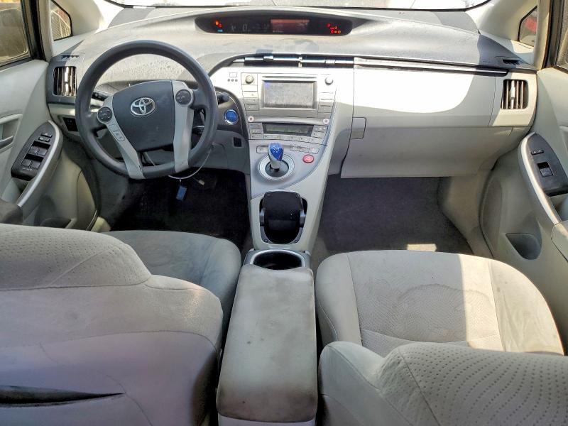2014 Toyota Prius VIN JTDKN3DUXE1767316 COPART salvage auction — SIDE, Ca - Salvage Certificate, sold $750 on 2026-07-07 (photo 8)