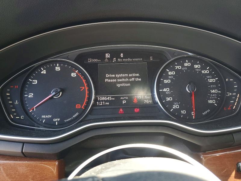 2020 Audi A5 VIN WAUANCF53LA006400 COPART salvage auction — FRONT END, Tx - Salvage Vehicle Title, sold $5,900 on 2026-07-30 (photo 9)