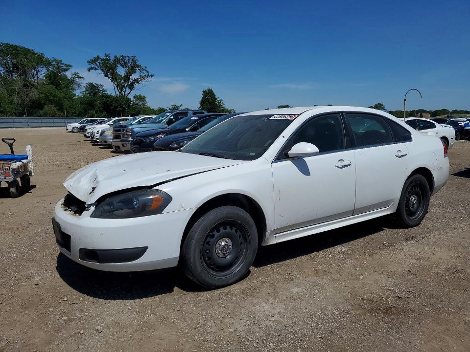 2014 Chevrolet Impala VIN 2G1WD5E34E1159266 COPART salvage auction — FRONT END, Ia - Cert Of Title-Salvage Title, sold $500 on 2026-07-31 (photo 1)