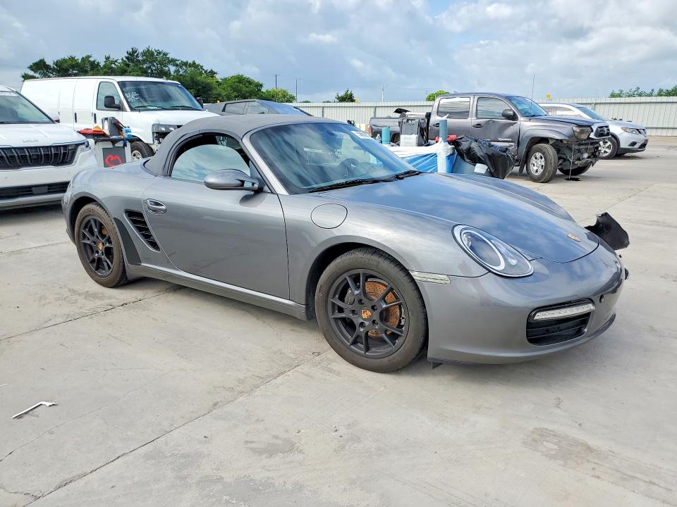 2007 Porsche Boxster VIN WP0CA298X7U711691 COPART salvage auction — FRONT END, Tx - Salvage Vehicle Title, sold $4,200 on 2026-07-02 (photo 4)