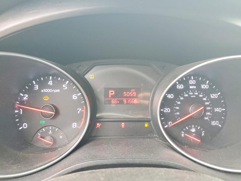 2015 Kia SEDONA VIN KNDMB5C16F6027996 COPART salvage auction — FRONT END, CA - LIEN PAPERS-CLEAN OR AC, sold $775 on 2026-07-24 (photo 9)