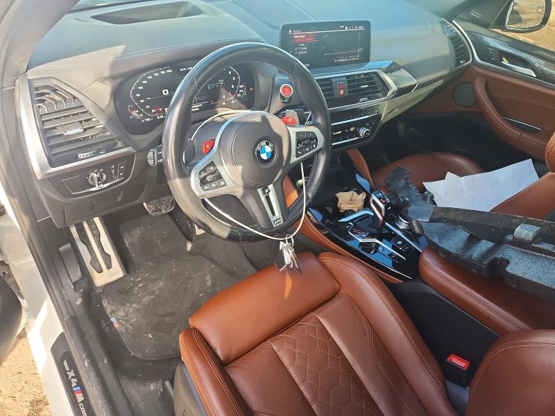 2021 BMW VIN 5YMUJ0C00M9F50093 COPART salvage auction — FRONT END, MI - CERTIFICATE OF TITLE, sold $26,750 on 2026-07-10 (photo 8)
