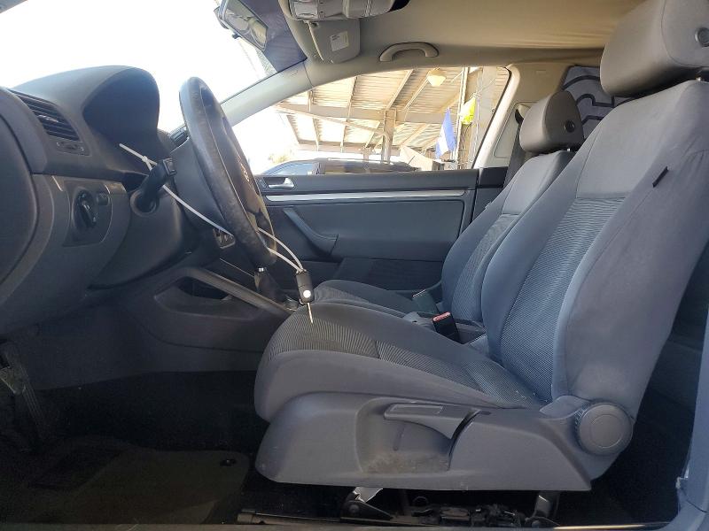 2009 Volkswagen Rabbit VIN WVWAB71K39W087474 COPART salvage auction — SIDE, Ca - Dis/Dlr/Exp Only Clean Title, sold $350 on 2026-07-02 (photo 7)