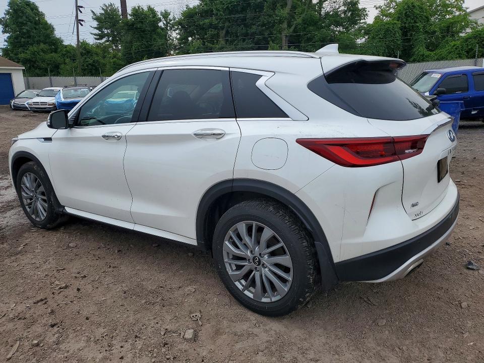 2025 Infiniti Qx50 VIN 3PCAJ5BB4SF108204 COPART salvage auction — VANDALISM, Pa - Certificate Of Salvage, sold $19,000 on 2026-08-17 (photo 2)