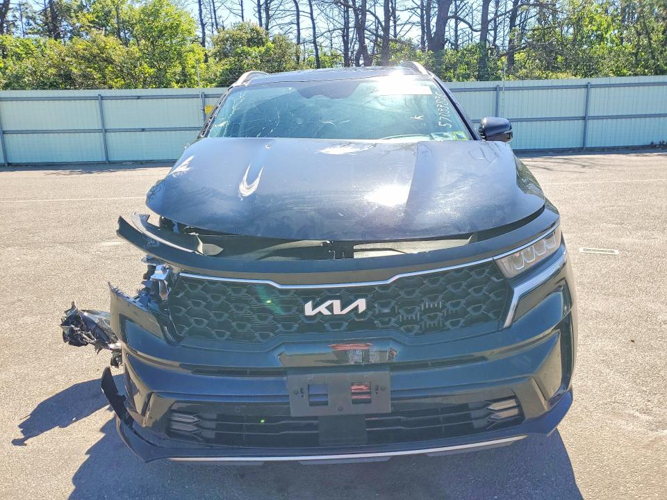 2024 Kia Sorento VIN KNDRHDLGXR5248353 COPART salvage auction — FRONT END, Ny - Mv-907A Salvage Certificate, sold $10,300 on 2026-07-06 (photo 5)