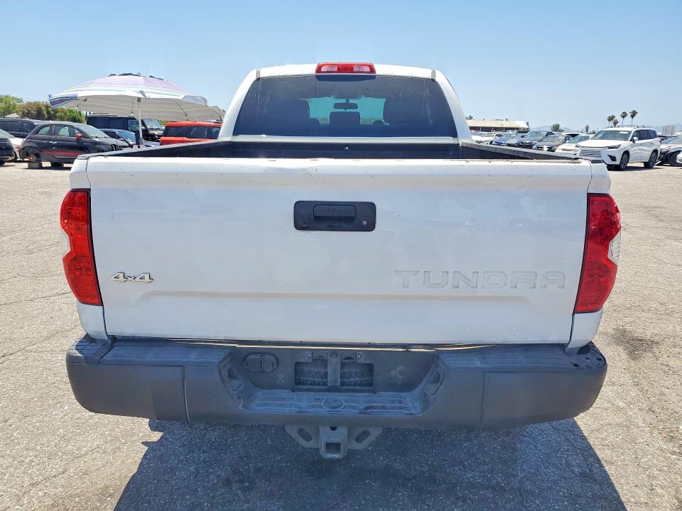 2016 Toyota Tundra VIN 5TFRM5F14GX101102 COPART salvage auction — SIDE, Ca - Salvage Certificate, sold $4,600 on 2026-07-31 (photo 6)