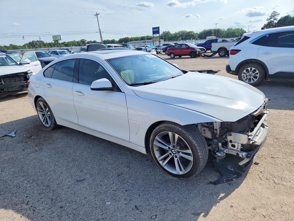 2019 BMW 4 series VIN WBA4J1C54KBM14348 COPART salvage auction — FRONT END, AL - CERT OF TITLE-SALVAGE TITLE (P), sold $6,500 on 2026-07-09 (photo 4)