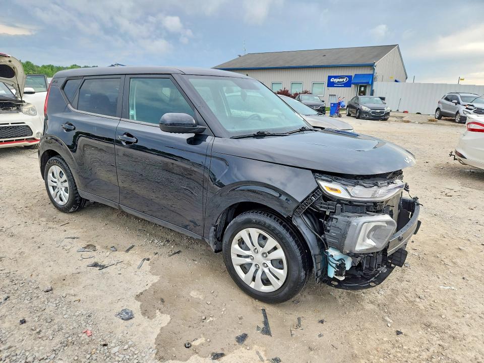 2022 Kia Soul VIN KNDJ23AU5N7167065 COPART salvage auction — FRONT END, Ky - Cert Of Title-Salvage, sold $125 on 2026-07-27 (photo 4)