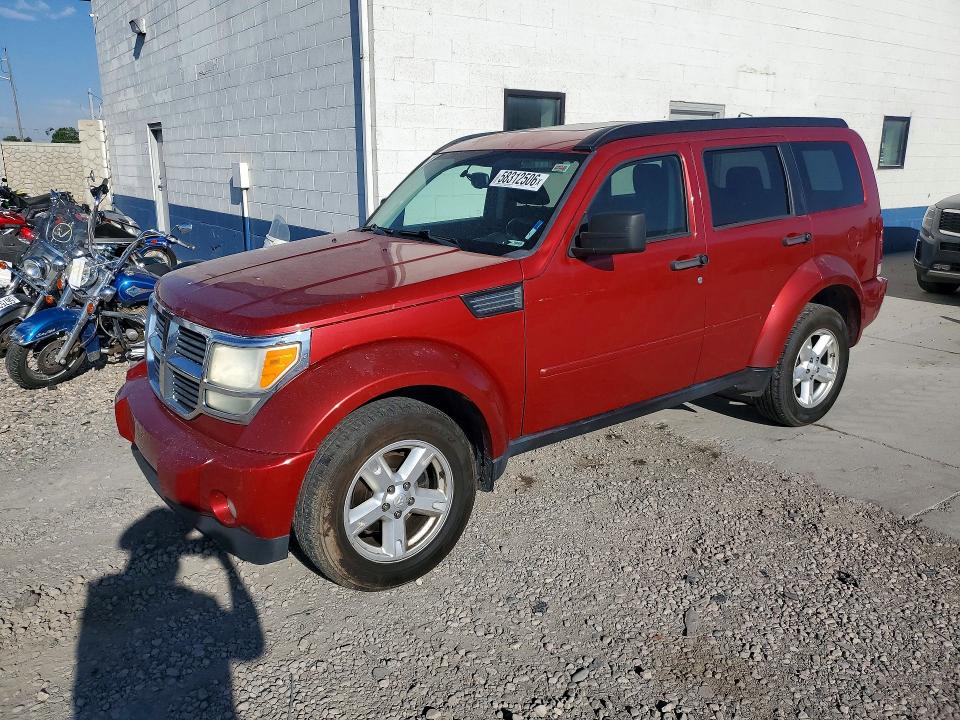 2007 Dodge Nitro VIN 1D8GU58K77W566400 COPART salvage auction — FRONT END, UT - SALVAGE CERTIFICATE, sold $350 on 2026-08-31 (photo 1)
