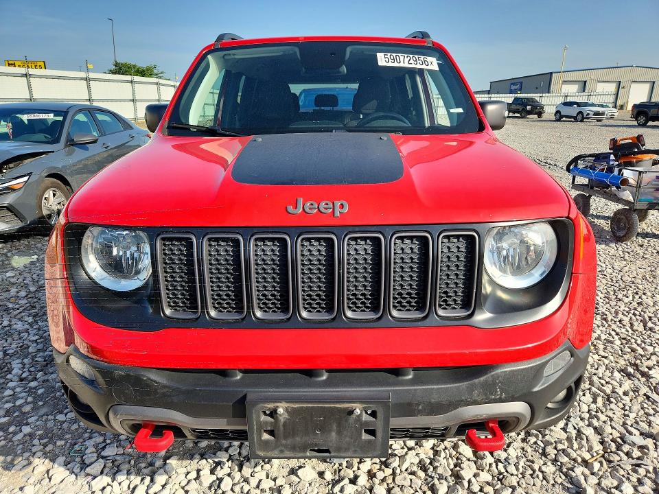 2020 Jeep Renegade VIN ZACNJBC12LPL71367 COPART salvage auction — MECHANICAL, Salvage Title, sold $3,650 on 2026-07-15 (photo 5)