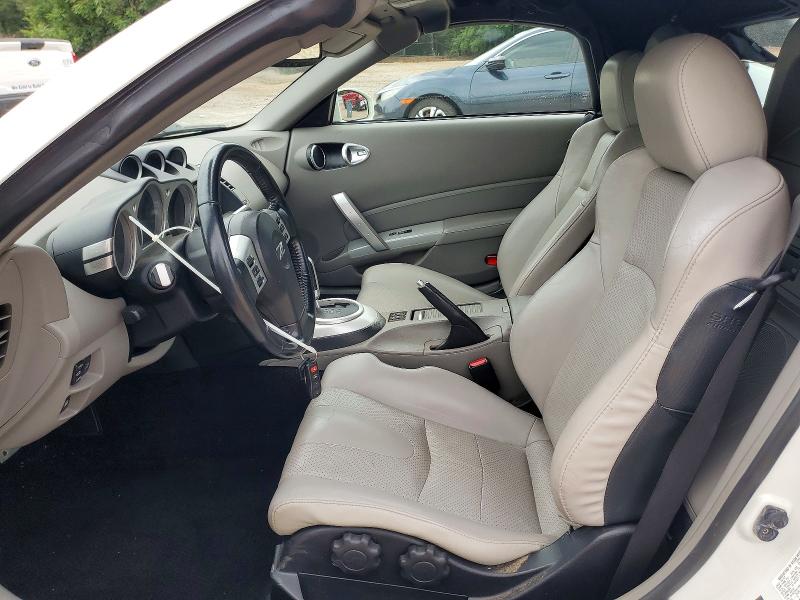 2007 Nissan 350z VIN JN1BZ36A77M653267 COPART salvage auction — FRONT END, Nc - Salvage Certificate Of Title, sold $1,100 on 2026-07-27 (photo 7)