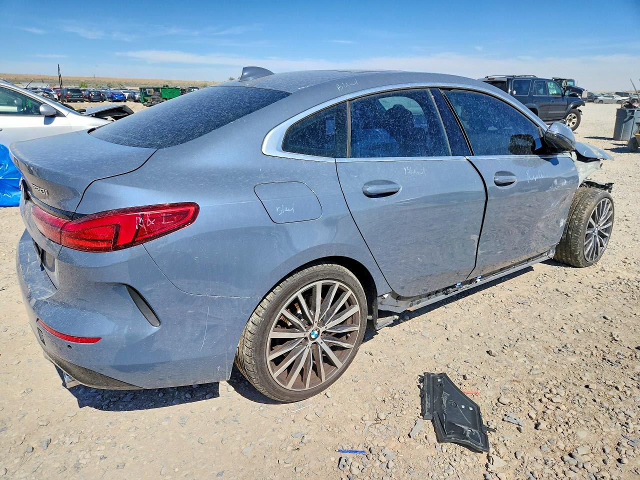 2021 BMW 2 Series VIN WBA53AK00M7H71930 COPART salvage auction — Front End, CA - CERT OF TITLE-SALVAGED (P), sold $2,500 on 2026-07-03 (photo 3)