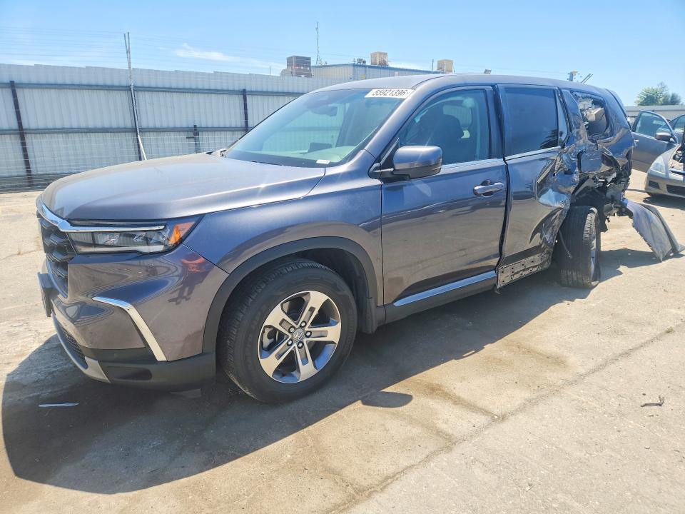 2025 Honda Pilot VIN 5FNYG2H4XSB013232 — COPART salvage auction photo