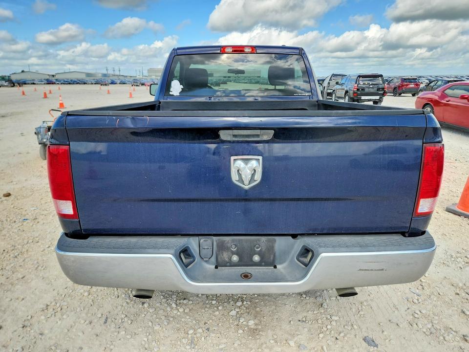 2012 Dodge Ram VIN 3C6JD6AK4CG152365 COPART salvage auction — FRONT END, Tx - Salvage Vehicle Title, sold $1,400 on 2026-07-09 (photo 6)