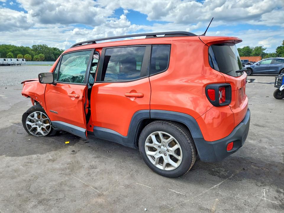 2017 Jeep Renegade VIN ZACCJABB5HPF38259 COPART salvage auction — FRONT END, Fl - Cert Of Title Slvg Rebuildable, sold $450 on 2026-07-06 (photo 2)