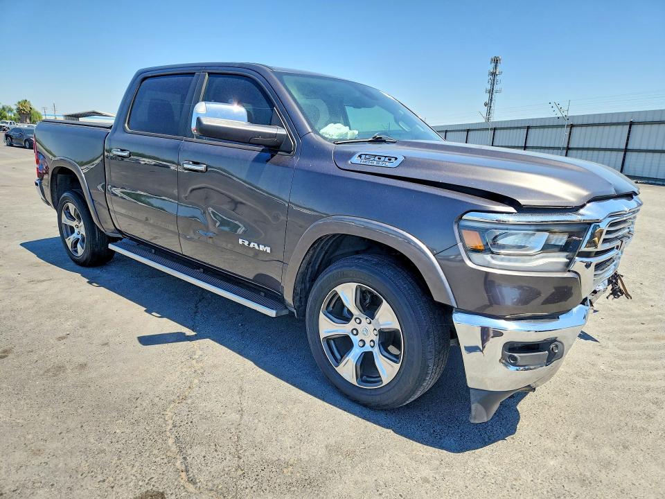 2020 Ram 1500 VIN 1C6SRFJT8LN301883 COPART salvage auction — FRONT END, Ca - Salvage Certificate, sold $7,600 on 2026-07-09 (photo 4)