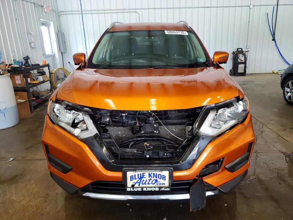 2017 Nissan VIN JN8AT2MV3HW270964 COPART salvage auction — FRONT END, Pa - Certificate Of Salvage, sold $425 on 2026-07-22 (photo 5)