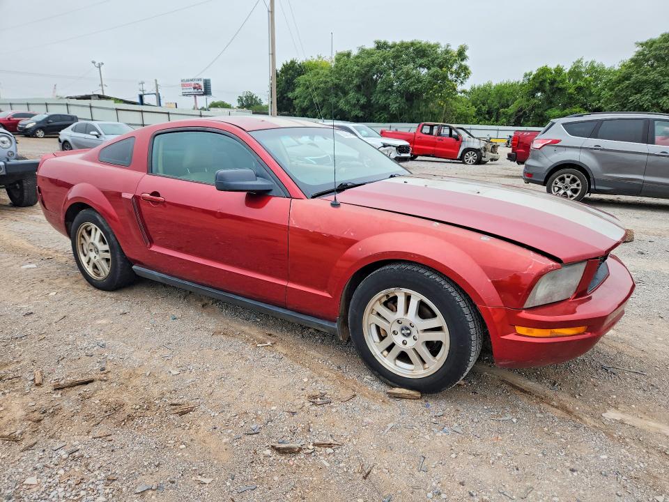 2007 Ford Mustang VIN 1ZVFT80N075213441 COPART salvage auction — REAR END, OK - CERT OF TITLE-SALVAGE, sold $175 on 2026-07-09 (photo 4)