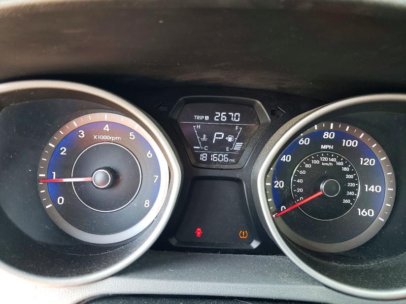 2015 Hyundai Elantra VIN KMHDH4AE9FU277822 COPART salvage auction — FRONT END, Va - Cert Of Title - Salvage, sold $750 on 2026-07-10 (photo 9)