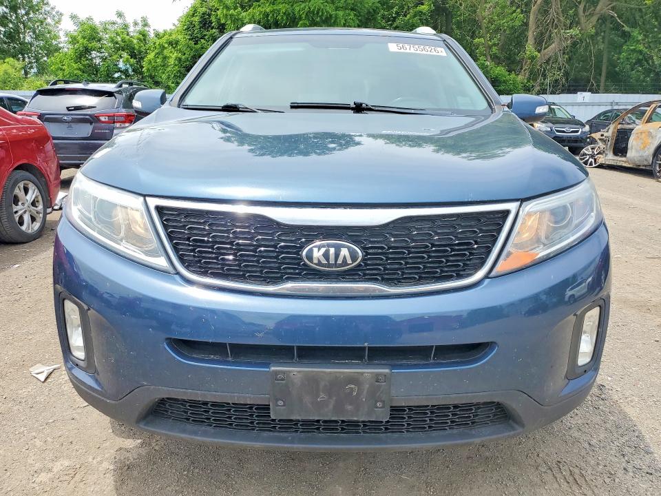 2015 Kia Sorento VIN 5XYKTDA74FG586031 COPART salvage auction — FRONT END, On - Permit No Brand - Unfit, sold $2,200 on 2026-07-02 (photo 5)