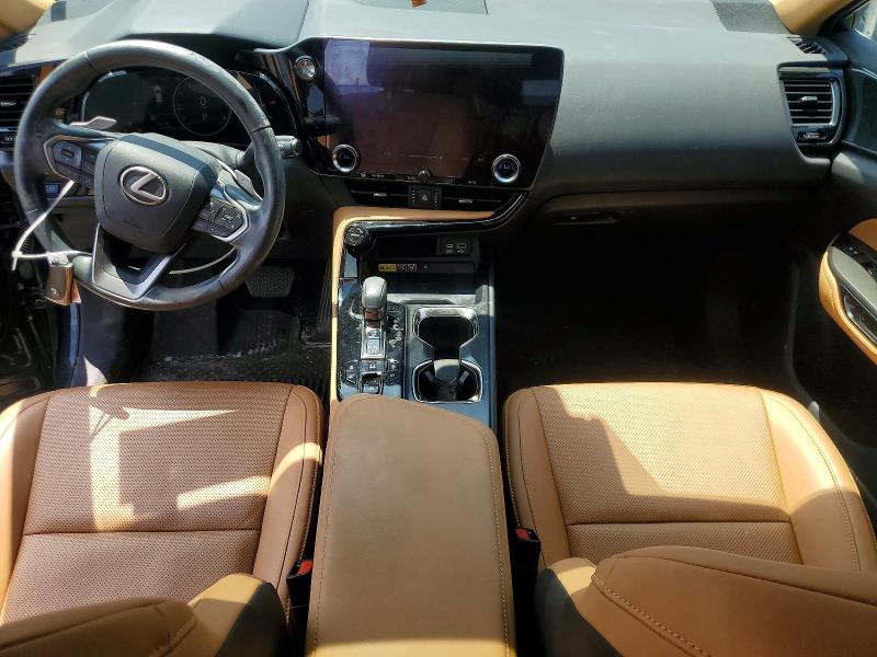 2022 Lexus Nx VIN 2T2GGCEZ4NC001034 COPART salvage auction — FRONT END, Mi - Cert Of Title-Salvage Vehicle, sold $21,700 on 2026-07-31 (photo 8)