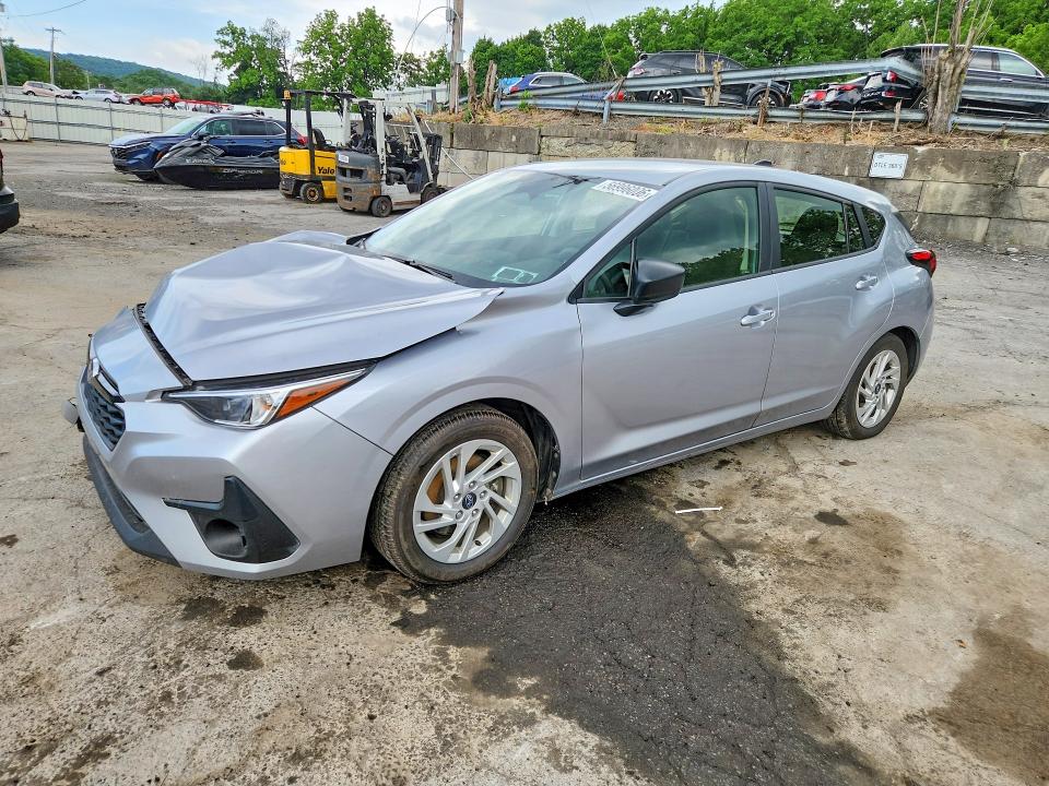 2024 Subaru Impreza VIN JF1GUABC9R8387622 COPART salvage auction — FRONT END, Ny - Mv-907A Salvage Certificate, sold $2,450 on 2026-07-30 (photo 1)