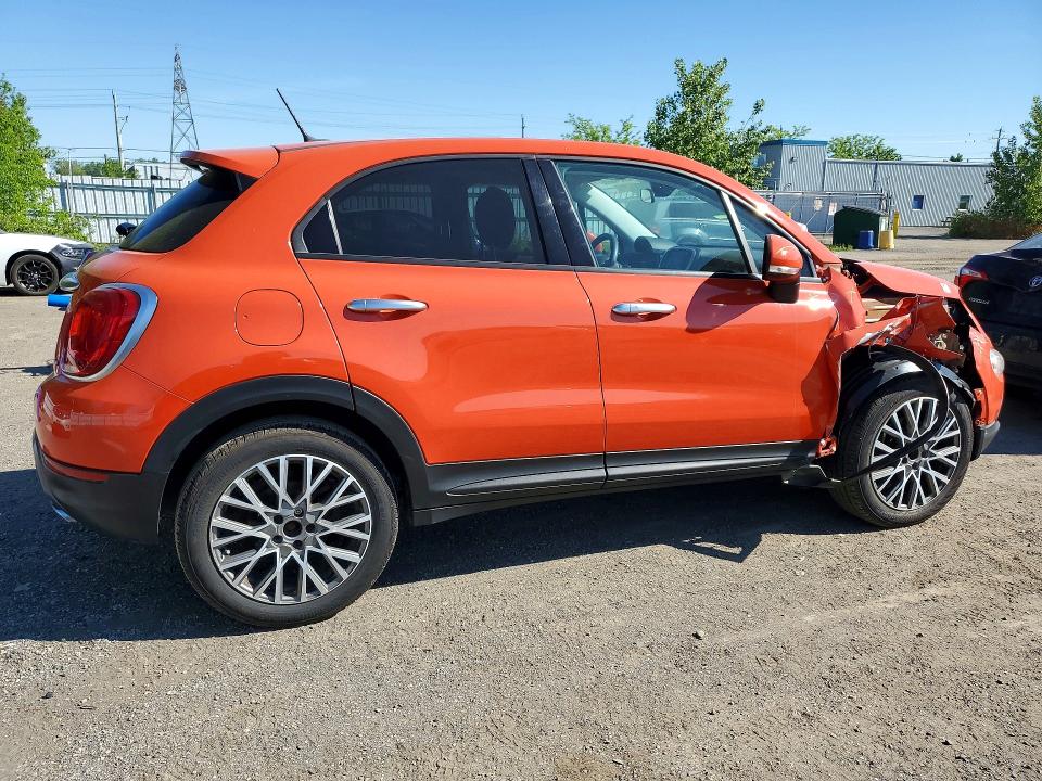 2016 Fiat 500x VIN ZFBCFYCT3GP515918 COPART salvage auction — FRONT END, On - Permit Salvage, sold $1,150 on 2026-07-07 (photo 3)