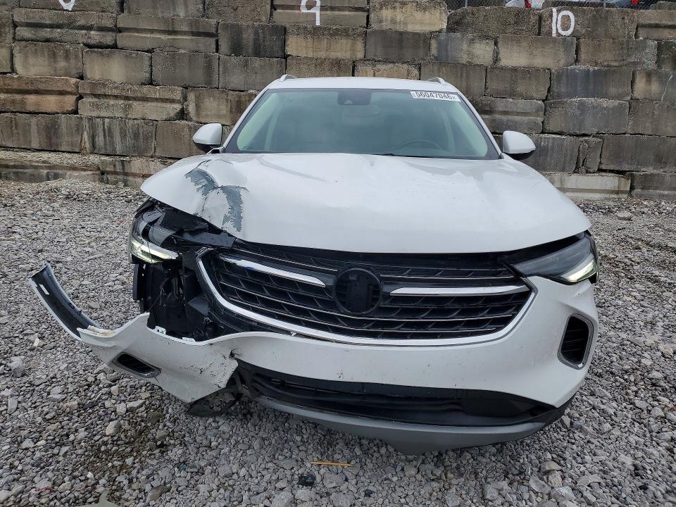 2022 Buick Envision VIN LRBAZLR47ND125934 COPART salvage auction — FRONT END, Oh - Cert Of Title-Salvage, sold $3,200 on 2026-07-24 (photo 5)