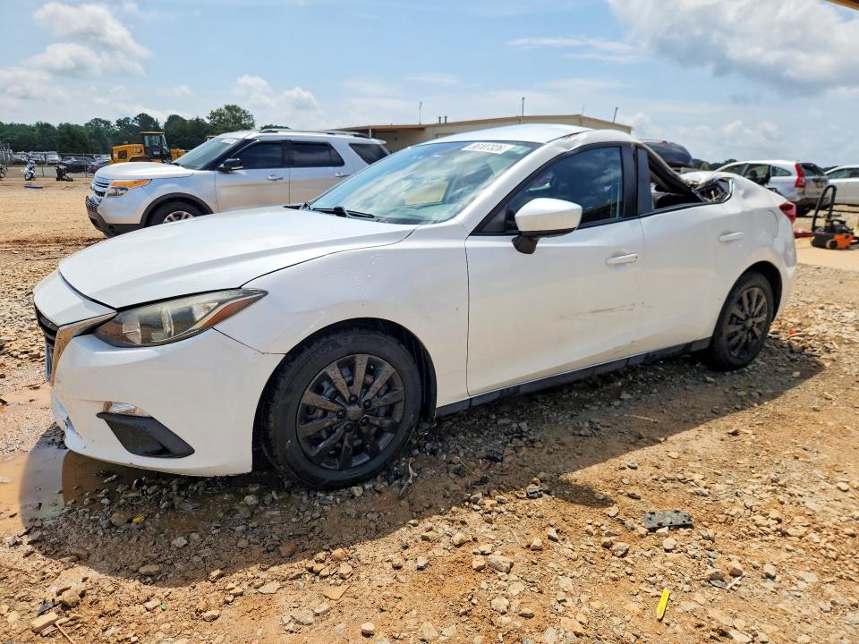 2014 Mazda 3 VIN JM1BM1U78E1185815 COPART salvage auction — ROOF, Il - Salvage Certificate, sold $950 on 2026-07-22 (photo 1)