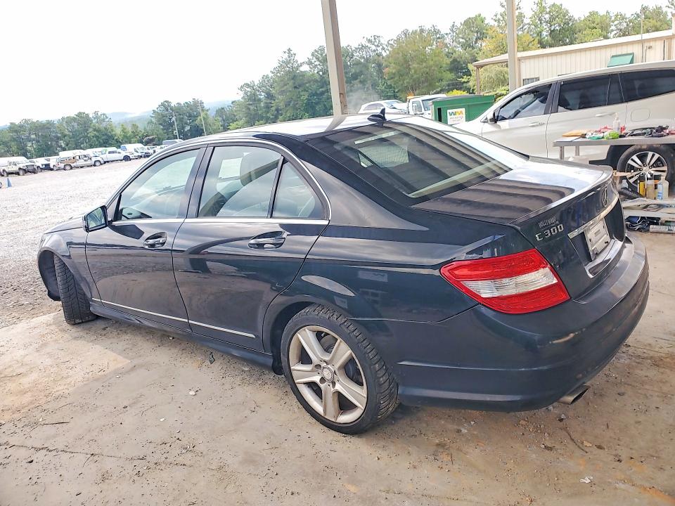 2011 Mercedes-benz C-klasse VIN WDDGF8BB1BR187411 COPART salvage auction — NORMAL WEAR, Al - Certificate Of Title, sold $1,850 on 2026-07-28 (photo 2)